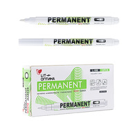 Stylo marqueur acrylique à encre permanente pour artiste, surligneur blanc extra 1mm, doublure étanche