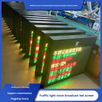 Sistema de Registro Electrónico de Control de Acceso para Vehículos de Protección Ambiental, Pantalla LED para Vehículos Grandes, Control de Estacionamiento