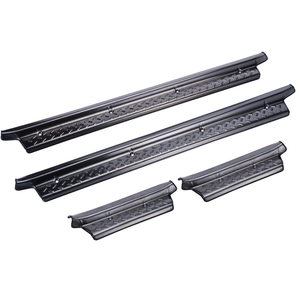 Accessoires automobiles YBJ, marchepieds sportifs en acier inoxydable 304 argent/<span class=keywords><strong>noir</strong></span> pour Land Cruiser 2007-2027 FJ76 78 LC79 - Product Image 6