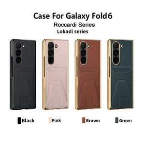 เคสโทรศัพท์ Huanmin TPU สำหรับ Fold 6 แบบพับได้ พร้อมช่องใส่บัตร ป้องกันการตกกระแทกอย่างดีเยี่ยม - Product Image 1