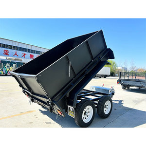 Thủy lực <span class=keywords><strong>Dump</strong></span> Trailer, lồng <span class=keywords><strong>Dump</strong></span> Trailer, đôi trục lồng Trailer, 8*5 10*5 <span class=keywords><strong>Dump</strong></span> Trailer - Product Image 4