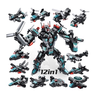 Đồ Chơi Stem Giáo Dục Mầm Non 577 Khối <span class=keywords><strong>Robot</strong></span> Siêu Tiên Phong Tự Làm Đồ Chơi Khối Xây Dựng 12 Trong 1 Cho Trẻ Em - Product Image 2