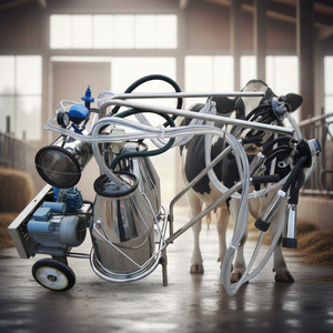 Machine à traire sous vide la plus durable, entièrement automatique, pour grandes exploitations laitières, équipement de collecte du lait - Product Image 1