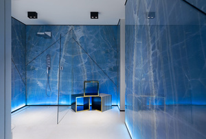 Sang trọng Hight lớp Jumbo lớn mờ bàn bếp tấm gạch Backlit bầu trời xanh <span class=keywords><strong>Onyx</strong></span> Đá Cẩm Thạch - Product Image 4