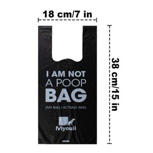 Durable Lavender Scented <b>Compostable</b> Biodegradable Dog Poop <b>Bag</b> with Handles - Product Image 2