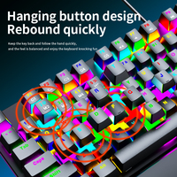 Clavier de jeu mécanique RGB rétroéclairé à 104 touches GK515-PRO, directement du fabricant, prise USB Type C, Plug and Play, nouveau design tendance