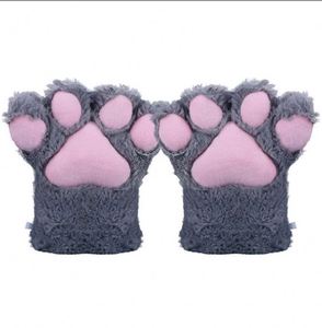 Gants Adorables Patte de Chat – Meilleure Vente à l'Étranger – Accessoires de Performance Cosplay en Peluche Douce Remplis de Coton PP - Product Image 5
