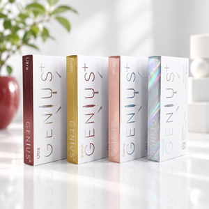เซรั่มไฮยาลูรอนิก แอซิด GENIUS+ Smooth ขนาด 1 มล. บรรจุกล่อง ช่วยลดเลือนริ้วรอย ฟื้นฟูผิวกระจ่างใส บำรุงผิวหน้า ริมฝีปาก ดวงตา จมูก สำหรับผู้หญิง ใช้ที่บ้าน อายุการเก็บรักษา 3 ปี - Product Image 4