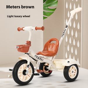 Cochecito infantil <span class=keywords><strong>Triciclo</strong></span> <span class=keywords><strong>de</strong></span> 3 ruedas al por mayor para niños <span class=keywords><strong>de</strong></span> 1-3-6 años, <span class=keywords><strong>carrito</strong></span> <span class=keywords><strong>de</strong></span> empuje <span class=keywords><strong>de</strong></span> juguete <span class=keywords><strong>de</strong></span> plástico para bebés con función musical - Product Image 4