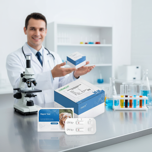 Kit de Prueba Rápida SAFVET 4dx para Enfermedades Protozoicas Caninas, 98% de Precisión, Resultados en 5-10 Minutos para Detección de Carraspos, Fiebre, Lyme y Dirofilaria - Product Image 2