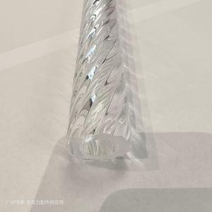 Spiral Pattern <b>Bubble</b> Plastic Acrylic Tube Diameter 10~300mm clear Color Acrylic <b>Pipe</b> From China Factory Directly Produce - Product Image 5
