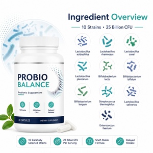 Compléments de probiotiques lyophilisés Lactobacillus Salivarius Bifidobacterium Lactis - Favorisent la digestion, améliorent la santé, antioxydants - Product Image 4