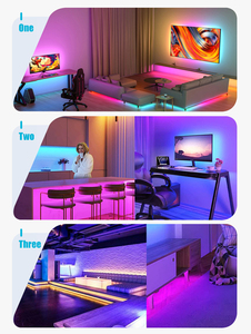 Luces Decorativas para Techo de Casa, Impermeables IP65, Cadena de Luces RGB 5050 con Control Remoto, Luces <span class=keywords><strong>LED</strong></span> para Decoración de Exteriores del Hogar - Product Image 4