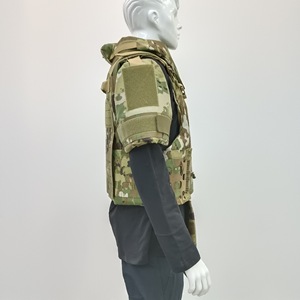 Gilet Tattico in Nylon Oxford 600D Tagliato al Laser con Sgancio Rapido, Cinghie Regolabili e Logo Personalizzato, Prodotto a Jiangsu Shun - Product Image 5