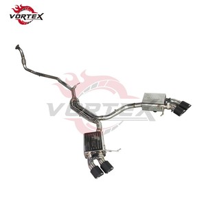 Système d'échappement Catback en acier inoxydable Vortex pour Porsche Macan 2.0T 2014-2017 Modification du silencieux d'échappement de performance - Product Image 5