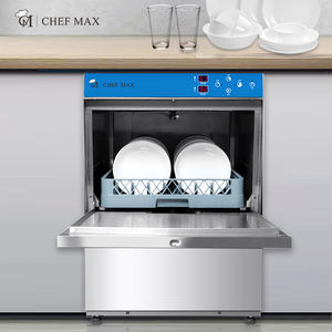 Коммерческая посудомоечная машина для мытья посуды для ресторанов 304 нержавеющей стали под прилавком/столешница посудомоечная машина - Product Image 1