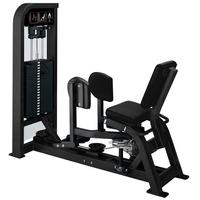 Équipement de musculation professionnel en acier pour salle de sport, avec système de charge par broche réglable pour jambes et bras, pour entraînement de force et sécurité.