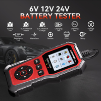 Herramienta de Diagnóstico para Automóviles Modelo Nuevo de Fábrica Konnwei Kw331, Probador de Baterías de 6V 12V 24V, Probador de Carga de Baterías para Automóviles, Motocicletas y Camiones
