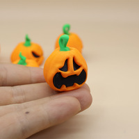 Nouvelles décorations d'Halloween : ornements citrouille et fantôme, décorations de boîte cadeau et accessoires de bouquet d'Halloween