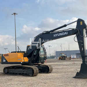 Buona condizione usato <span class=keywords><strong>hyundai</strong></span> escavatore <span class=keywords><strong>R210</strong></span> di seconda mano cingolato R220 R220-9s escavatore per la vendita a Shanghai - Product Image 2