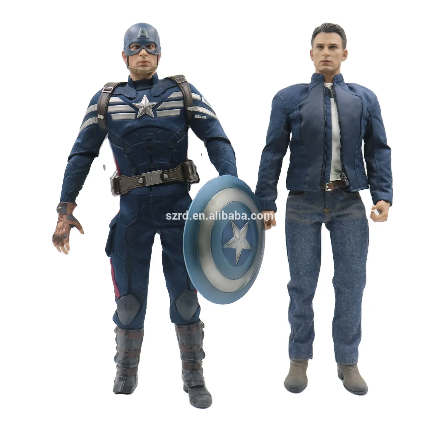 Action figure militare realistica di nuovo stile con vestiti in tessuto