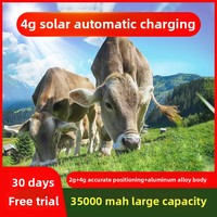 Localizador de satélite GPS especial para vaca, oveja, caballo, resistente al agua, IP67, antipérdida, red 4G, modo de posicionamiento GSM para seguimiento de mascotas