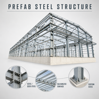 Bâtiment d'entrepôt en structure acier préfabriquée personnalisée avec service de dessin technique