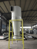 Grand séparateur cyclonique de poussière, séparateur cyclonique. Équipement de récupération de poudre pour la pulvérisation électrostatique, le recyclage et la réutilisation