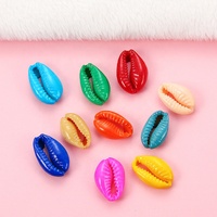 10 pièces/sac perles de coquille coquillages de mer naturels colorés pour colliers à faire soi-même Bracelets accessoires de fabrication de bijoux