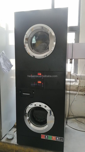 220v 60hz/50hz filipinler 10kgs çamaşır yıkama makinesi kurutucu ile ticari çamaşır yıkama ekipmanları lavlavde Ropa siyah oto Dos - Product Image 4