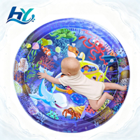 Tapis aquatique gonflable extra large multi-activités pour bébés et tout-petits, garçons et filles, en PVC, idéal pour le jeu et la stimulation, cadeau