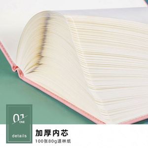 A5 PU Notebook Hardcover High Quality Thickened School Record Diary <b>Gift</b> Box Enterprise Customized LOGO Business <b>Gift</b> - Product Image 3
