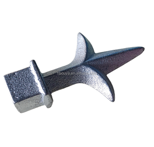 Kare Pickets doğa açık eskrim için kare taban ile OUYA su geçirmez ferforje dökme demir mızrak noktası - Product Image 2