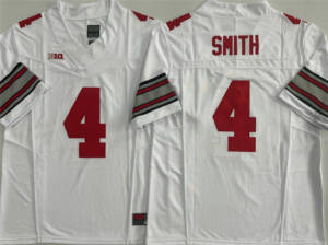 Toptan Kaliteli Ohio Eyaleti 4 # Yeremeyah Smith 10 # Sayin <span class=keywords><strong>2</strong></span> # DOWNS 17 # Tate 25 # Jackson 1 # JUDKINS 7 # STROUD Dikişli Formalar - Product Image 4