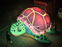 Tortue Marine Géante Gonflable Lumineuse Jenor – Modèle d'Animal Marin Gonflable Personnalisé pour Événements Extérieurs
