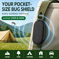 Répulsif Moustiques Ultrasonique Portable en Gros OEM ODM, Dispositif Anti-Nuisibles Rechargeable USB-C pour Camping, Randonnée et Activités de Plein Air