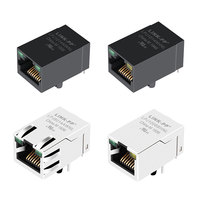 Conector de datos Vertical Cat5e Cat6 Cat7, toma de corriente de datos a prueba de agua, conector Modular Keystone Rj 45 Cat6a Rj45, conector sellado Ethernet