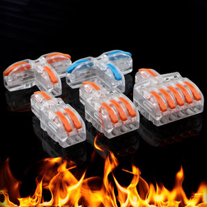 低价 SPL-2-8 接线端子 Pct-212 221-412 1进2出 1进3出 1进4出 紧凑型 e 连接式照明连接器 - Product Image 1