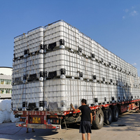 Tambour de stockage chimique en polyéthylène résistant aux alcalis acides de 1 tonne Tambour de transport IBC 1000L Conteneur liquide d'urée diesel 1 an