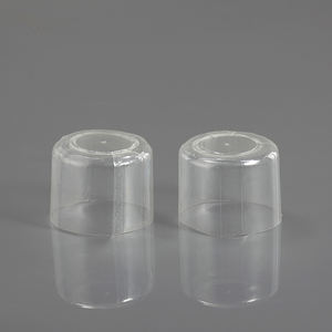 Capsules thermorétractables rigides en <span class=keywords><strong>PVC</strong></span> transparent avec <span class=keywords><strong>bande</strong></span> de déchirure verticale, résistantes à l'humidité, pour aliments pour bébés - Product Image 2
