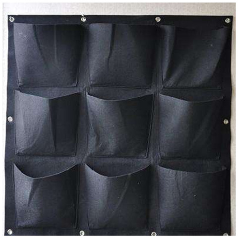 Wholesale 7 Wall-mounted Planting Bags 7 Wall-mounted Three-dimensional Felt Planting Bags for Vertical Greening