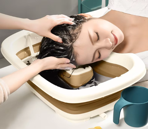 Bassin de shampooing d'évier médical gonflable portatif de lavage pour des personnes âgées et handicapées - Product Image 2