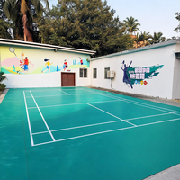 Rouleaux de revêtement de sol PVC Runsure à faible teneur en COV, pose directe sur béton, pour studio de Taekwondo, haute densité, pour le marché américain, garantie 10 ans