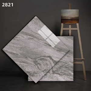 Nhà Máy Bán Sỉ Gạch Men Sứ Tráng Men 600X600 Mm Gạch Lát Sàn Đá Cẩm Thạch Gạch Đánh Bóng Cho Phòng Khách - Product Image 4