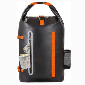 Bolsa Seca Impermeable Flotante para Exteriores con Costuras Soldadas de Alta Frecuencia y Correas Ajustables para Senderismo, Natación en Ríos y Viajes - Product Image 1