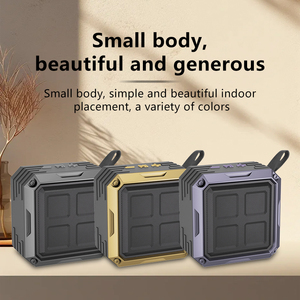 Chất Lượng Cao <span class=keywords><strong>K7</strong></span> Mini Xách Tay Cho <span class=keywords><strong>Bluetooth</strong></span> Loa Cho Điện Thoại Thông Minh 5W Sâu Bass Kim Loại Dây Buộc Cho Nhà Ngoài Trời Pin Powered - Product Image 5