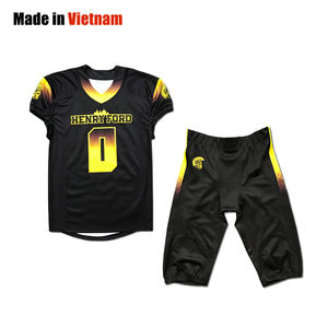 Personalizado de fútbol americano uniforme de Diseño de equipo de sublimación de fútbol americano Jersey Set - Product Image 1