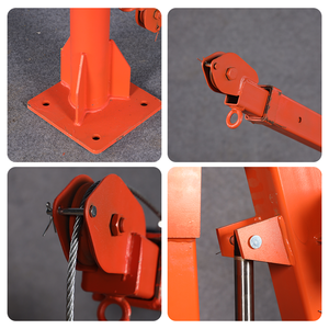 Meilleur <span class=keywords><strong>Prix</strong></span> Mini-<span class=keywords><strong>grue</strong></span> <span class=keywords><strong>de</strong></span> <span class=keywords><strong>chantier</strong></span> extérieure, <span class=keywords><strong>Grue</strong></span> mobile <span class=keywords><strong>de</strong></span> construction, Capacité <span class=keywords><strong>de</strong></span> charge nominale <span class=keywords><strong>de</strong></span> 1 tonne, Moteur, Pompe, Moteur principal - Product Image 4