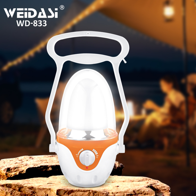 Weidasi Guangdong Rechargeable Camping Lamp Led Emergency Lamps and Lanterns
