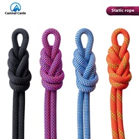 Canle Corde statique 9mm pour l'alpinisme Escalade Travail Aérien Expansion Corde de Sécurité pour Outils